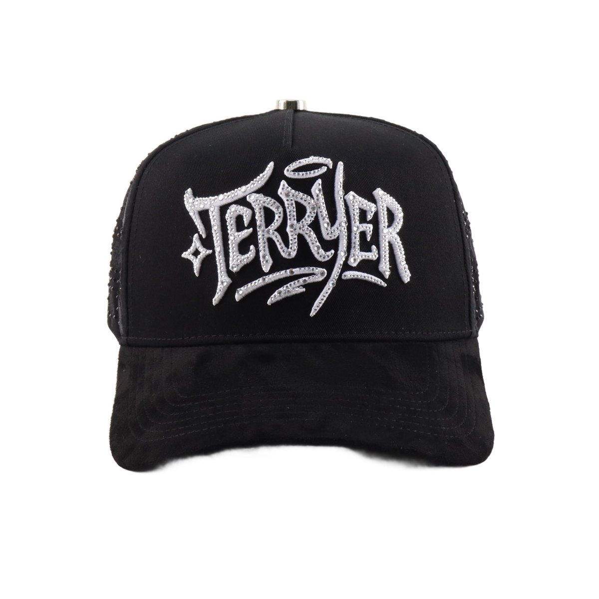 Black Ice Terryer - vista frontal con logo TERRYER en strass