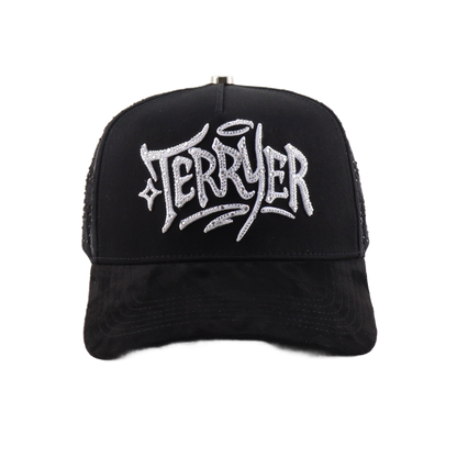 Black Ice Terryer - vista frontal con logo TERRYER en strass